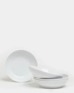 Hot Dunnes Stores Simply White Small Pasta Bowls - Pack Of 4