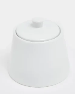 Outlet Dunnes Stores Simply White Sugar Bowl With Lid