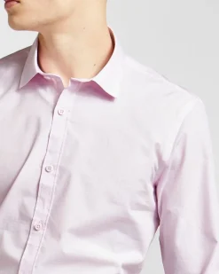 Online Dunnes Stores Slim Fit Cotton-Rich Shirt