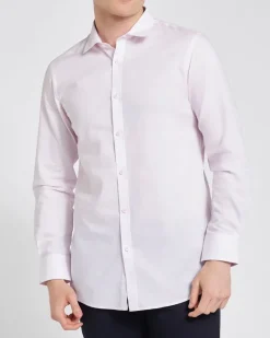 Online Dunnes Stores Slim Fit Cotton-Rich Shirt