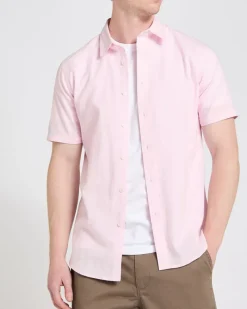 Best Dunnes Stores Slim Fit Linen Blend Shirt