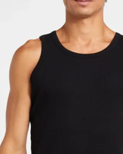 Best Dunnes Stores Slim Fit Ribbed Tank Top