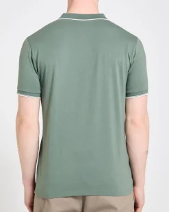 Hot Dunnes Stores Slim Fit Stripe Placket Polo