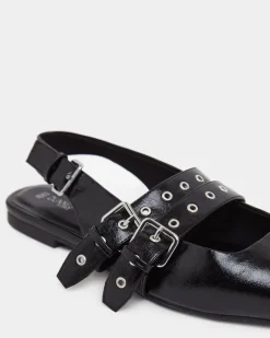 Fashion Dunnes Stores Slingback Buckle Eyelet Shoe