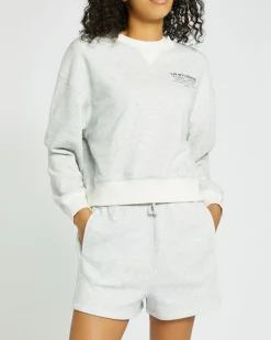 Fashion Dunnes Stores Slogan Crew Neck Sweatshirt