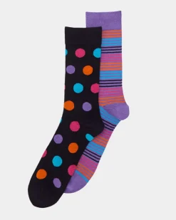 Sale Dunnes Stores Soft Touch Bamboo Socks - Pack Of 2