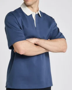 Online Dunnes Stores Solid Rugby Polo