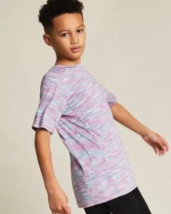 Online Dunnes Stores Space Dye Sports T-Shirt (4-14 Years)