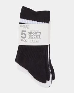 Discount Dunnes Stores Sports Socks - Pack Of 5