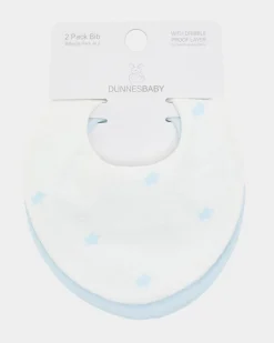 Discount Dunnes Stores Star Bibs - Pack Of 2