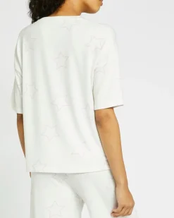 Online Dunnes Stores Star Pyjama Top
