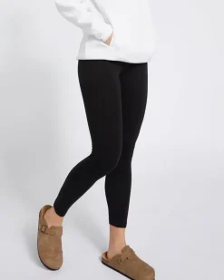 Online Dunnes Stores Stretch Ankle Length Cotton Black Leggings