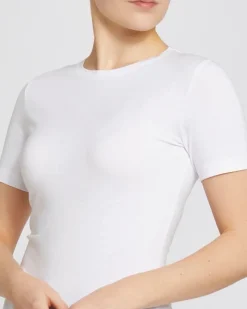 Outlet Dunnes Stores Stretch Crew Neck T-Shirt