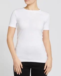 Outlet Dunnes Stores Stretch Crew Neck T-Shirt