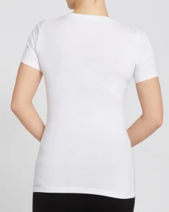 Outlet Dunnes Stores Stretch Crew Neck T-Shirt