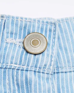 New Dunnes Stores Stripe Denim Short (2-14 Years)