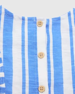 Outlet Dunnes Stores Stripe Jersey Dress (6 Months-5 Years)