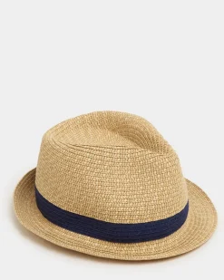 Hot Dunnes Stores Stripe Trilby Hat (3-11 Years)