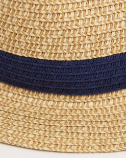 Hot Dunnes Stores Stripe Trilby Hat (3-11 Years)