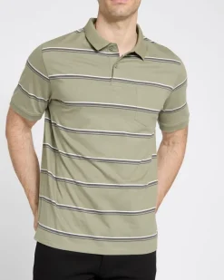 Clearance Dunnes Stores Striped Polo Shirt