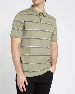Clearance Dunnes Stores Striped Polo Shirt