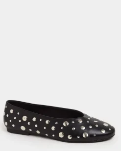 Fashion Dunnes Stores Stud Ballerina Pumps
