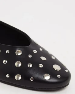 Fashion Dunnes Stores Stud Ballerina Pumps
