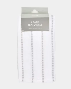 Fashion Dunnes Stores Tea Towels - Pack Of 4