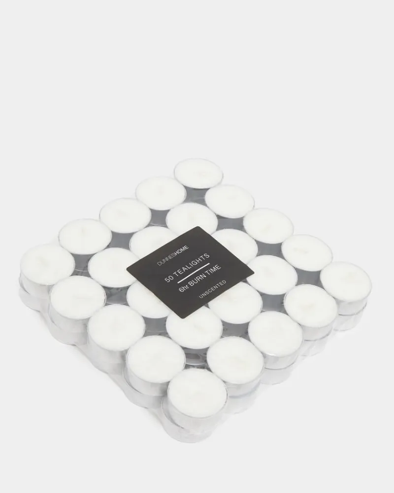 Clearance Dunnes Stores Tealight 6 Hour Burn - Pack of 50