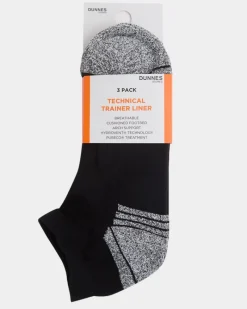 Fashion Dunnes Stores Technical Trainer Socks- Pack Of 3