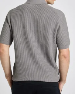 New Dunnes Stores Texture Revere Polo Top