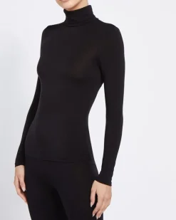 Online Dunnes Stores Thermal Heat Activate Long Sleeved Polo Neck Top