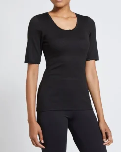 Discount Dunnes Stores Thermal Short Sleeved Top