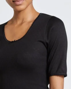 Discount Dunnes Stores Thermal Short Sleeved Top