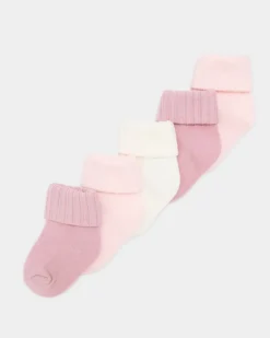 Outlet Dunnes Stores Tot Socks - Pack Of 5
