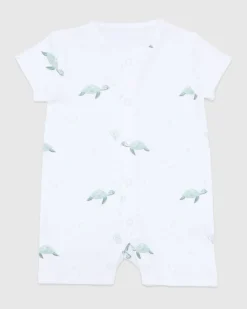 Sale Dunnes Stores Turtle Rompers - Pack Of 2