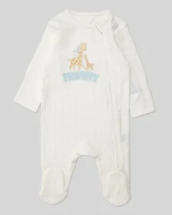 Discount Dunnes Stores Two-Way-Zip I Love Mummy Sleepsuit (Newborn-12 Months)