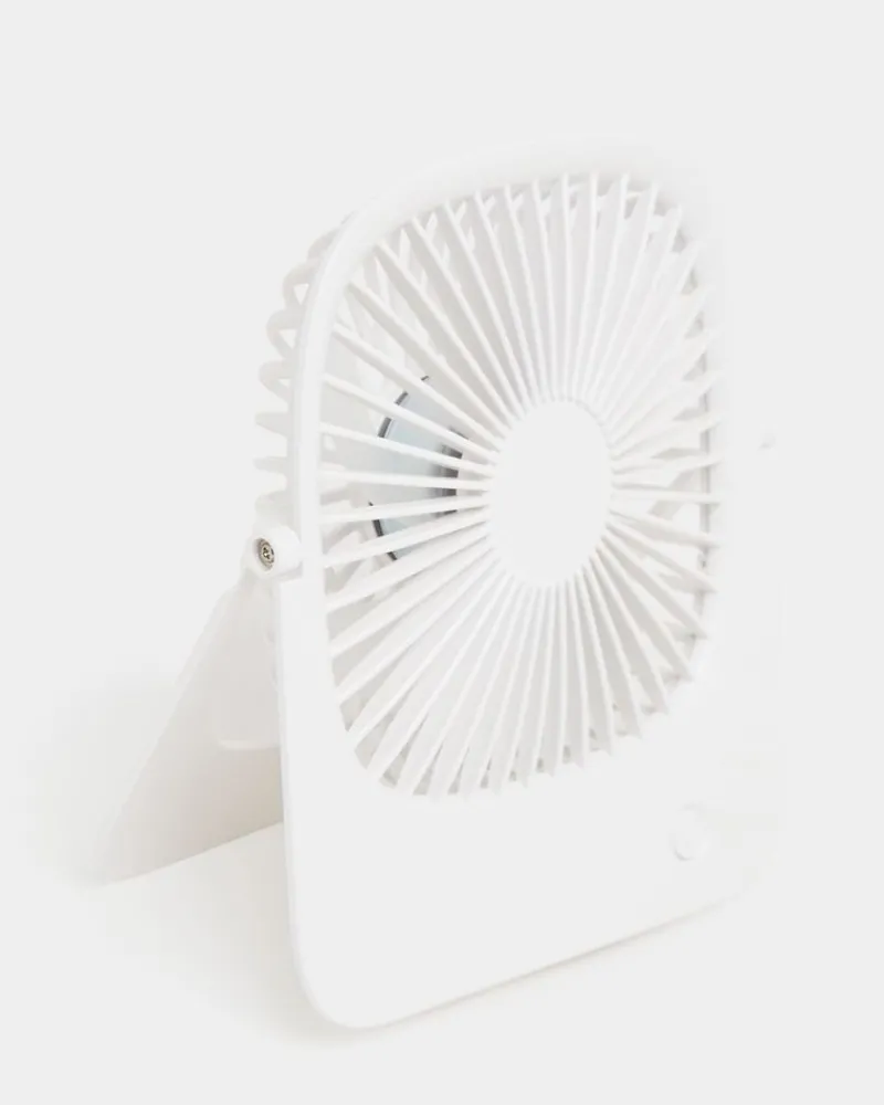 New Dunnes Stores USB Rechargeable Foldable Fan