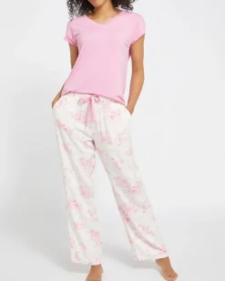 Outlet Dunnes Stores Viscose Twill Pyjama Pants
