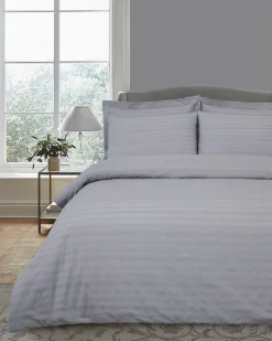 Outlet Dunnes Stores Waffle Stripe Duvet Set