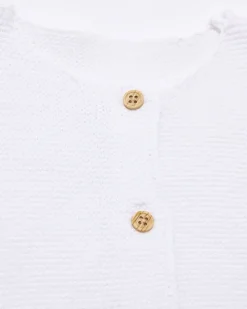 Online Dunnes Stores White Cardigan (Newborn-12 Months)