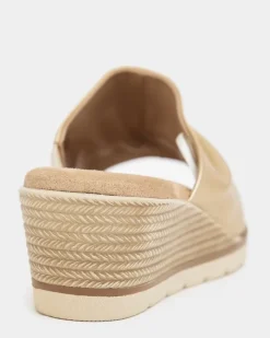 Clearance Dunnes Stores Wide Fit Ruched Front Mule Shoe