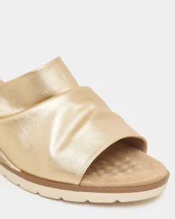 Clearance Dunnes Stores Wide Fit Ruched Front Mule Shoe