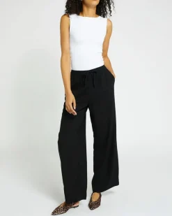 New Dunnes Stores Wide Leg Linen Blend Trousers