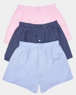 Sale Dunnes Stores Woven Boxers - Pack of 3