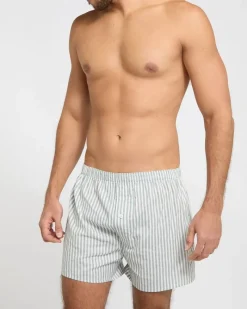 New Dunnes Stores Woven Boxers - Pack Of 3