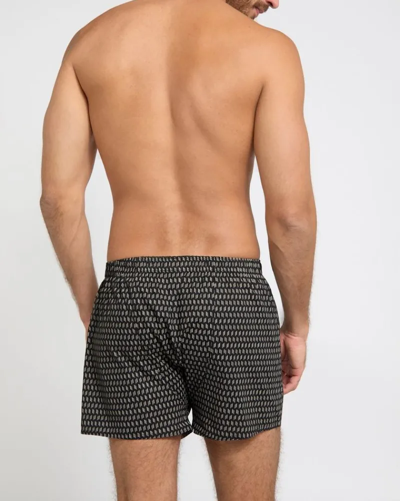 New Dunnes Stores Woven Boxers - Pack Of 3