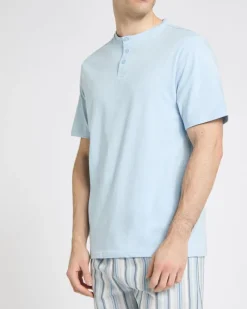 Hot Dunnes Stores Woven Cotton Short Pyjamas Set