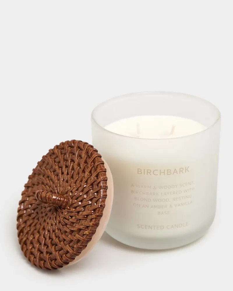 Fashion Dunnes Stores Woven Lid Candle